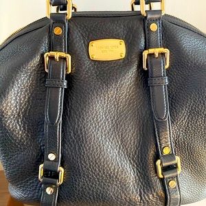Michael Kors BEDFORD black leather purse